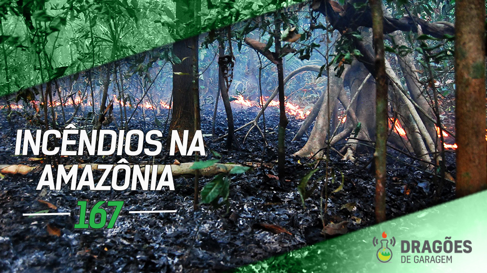 Dragões de Garagem #167 Incêndios na Amazônia