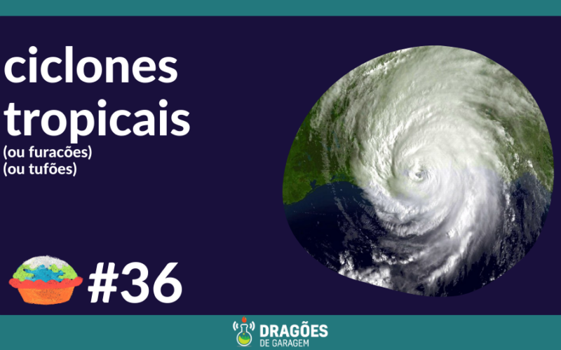 "ciclones tropicais" escrito em branco à esquerda. em letras menores, logo abaixo: "(ou furacões)" "(ou tufões)" #36
