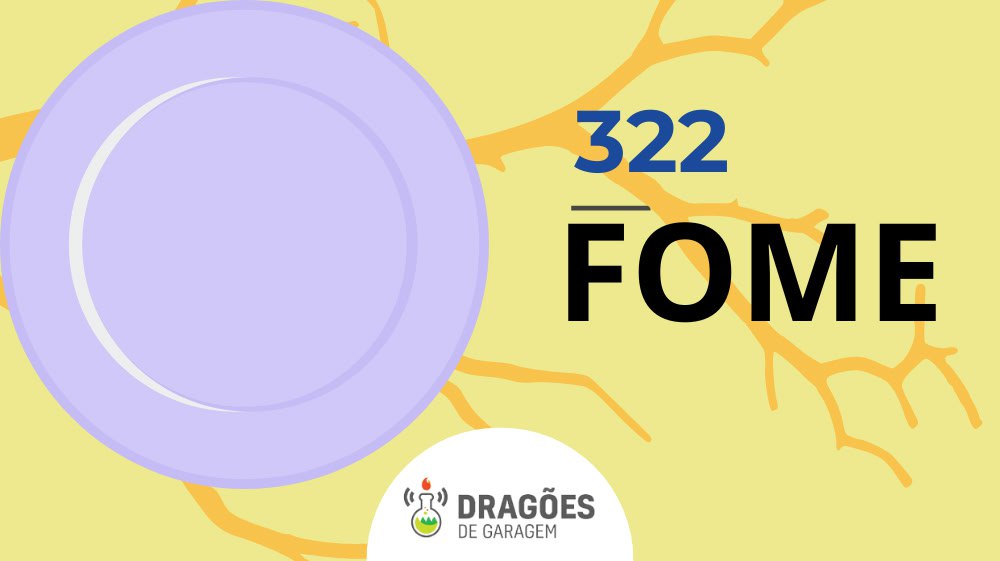 História social da fome no Brasil – Dragões de Garagem #322